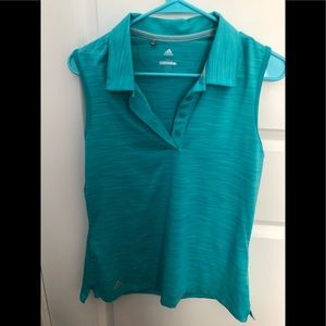 Teal Adidas Golf Tee